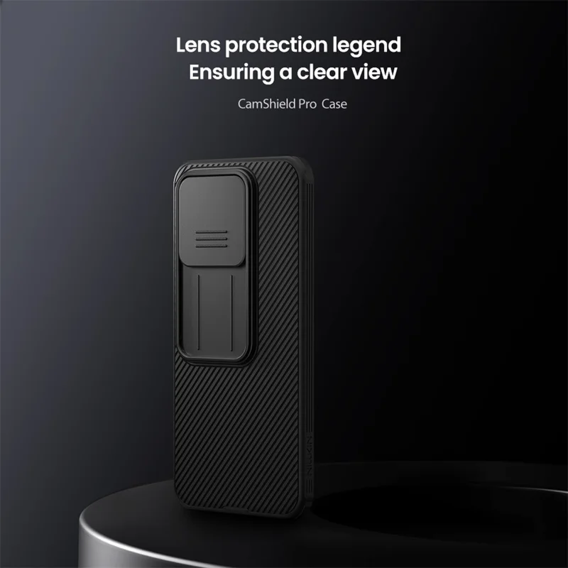 NILLKIN Camshield Pro-serie voor Xiaomi 15T hoesje PC + TPU Schuifbare cameraflip hoes