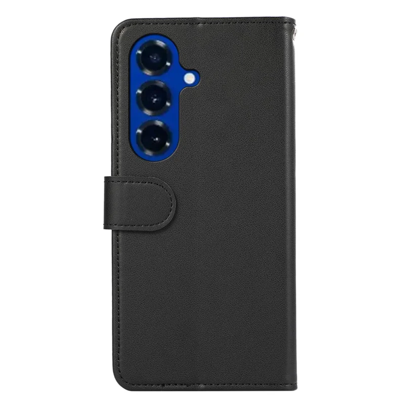 Voor Samsung Galaxy S26 / S26 Pro hoesje met RFID-blokkering Flip lederen telefoonhoes - Zwart