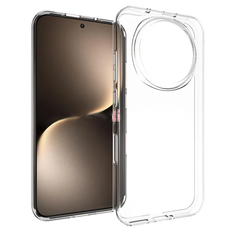 Fodral till Honor Magic8 5G, vattenmärkesresistent TPU, transparent mobilhölje