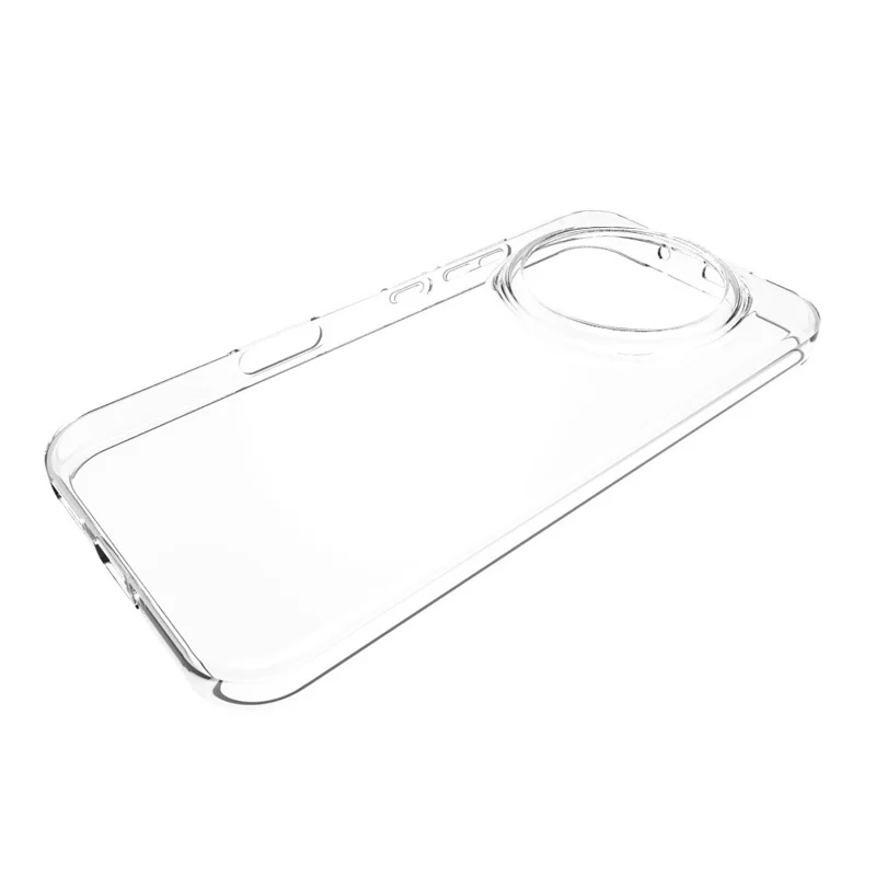 Fodral till Honor Magic8 5G, vattenmärkesresistent TPU, transparent mobilhölje