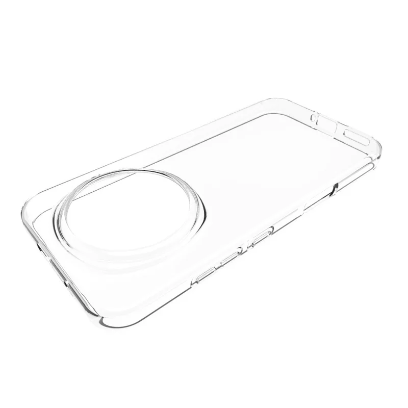 Fodral till Honor Magic8 5G, vattenmärkesresistent TPU, transparent mobilhölje