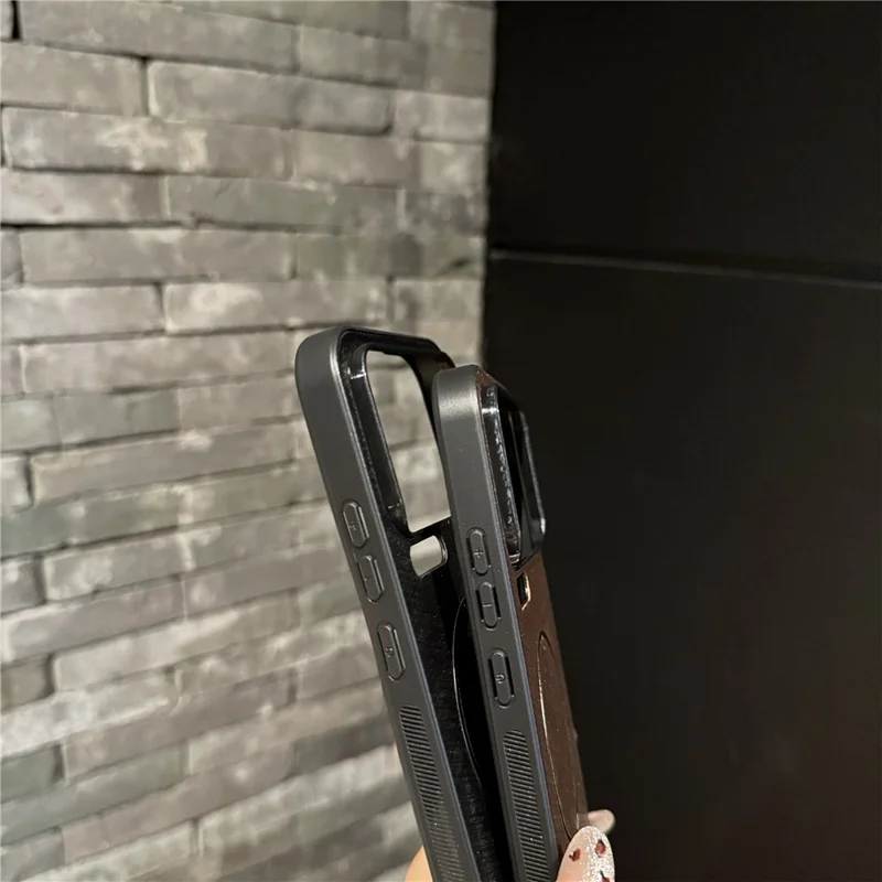 Custodia Xiaomi 17 Pro compatibile con MagSafe Texture Seta PC + Copertura Telefonica TPU - Blu Cielo