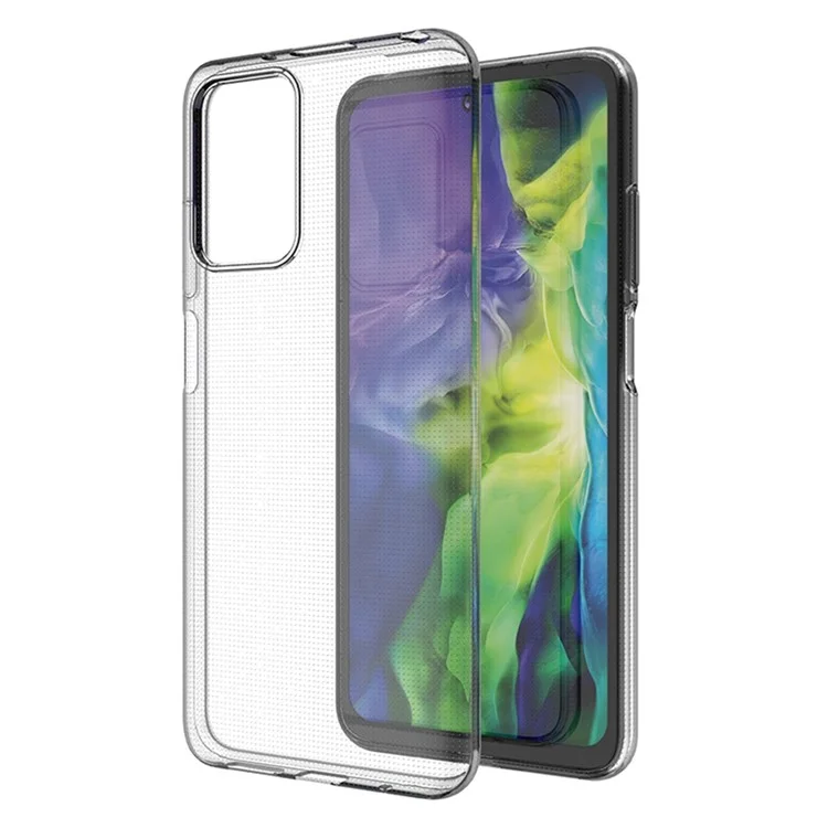 Pour Xiaomi Redmi 10 4G (2021) / Redmi 10 2022 4G / Redmi 10 Prime / Note 11 4G (MediaTek) Transparent TPU Case Ultra Slim Anti-scratch Protective Phone Cover