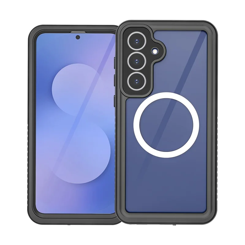 REDPEPPER FS Series For Samsung Galaxy S25 FE Waterproof Magnetic Case PC TPU PET Clear Phone Cover