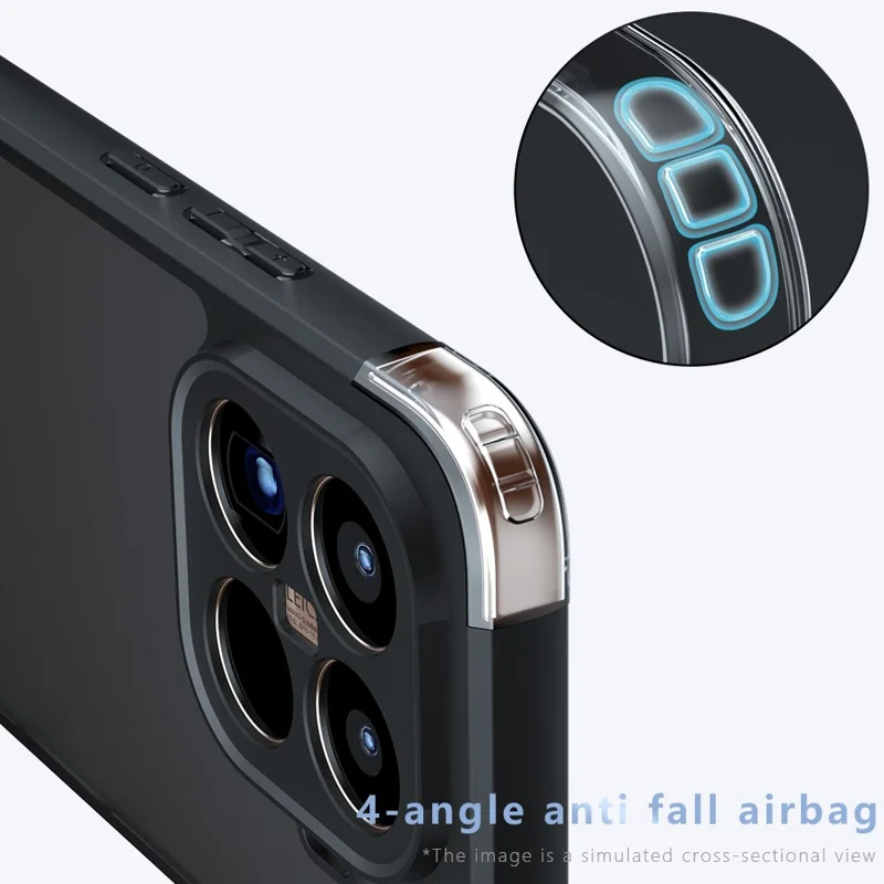 Voor Xiaomi 15T Pro hoesje Stootvast TPU + PC Matte achterkant telefoonhoesje