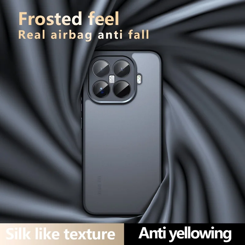 Voor Xiaomi 15T Pro hoesje Stootvast TPU + PC Matte achterkant telefoonhoesje