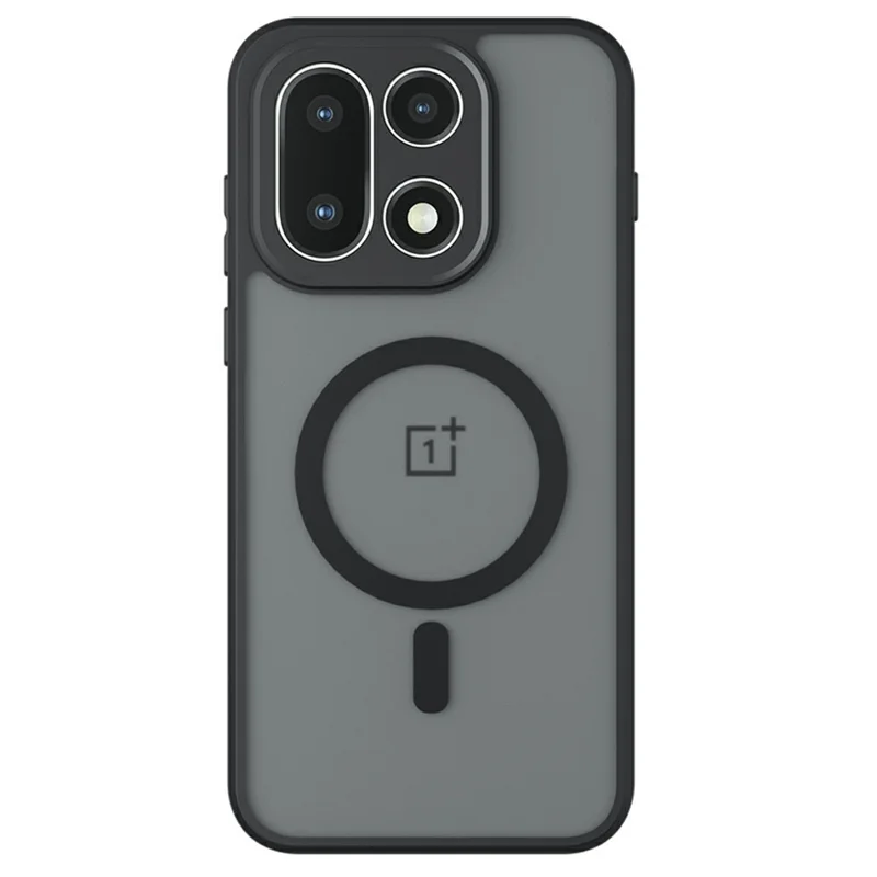 غطاء لهاتف OnePlus 15 5G متوافق مع MagSafe، غطاء واقي من مادة TPU + PC بنسيج مطفي وملمس ناعم