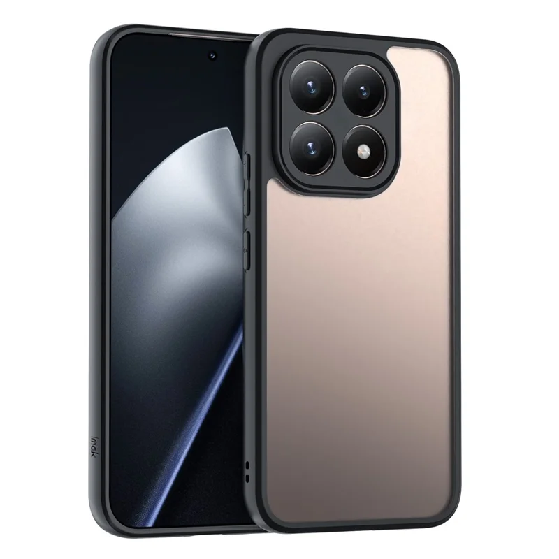 Seria IMAK UX-9A dla Xiaomi 15T, przezroczysta obudowa z TPU i PC, pokrywa telefonu z wzmocnionymi narożnikami