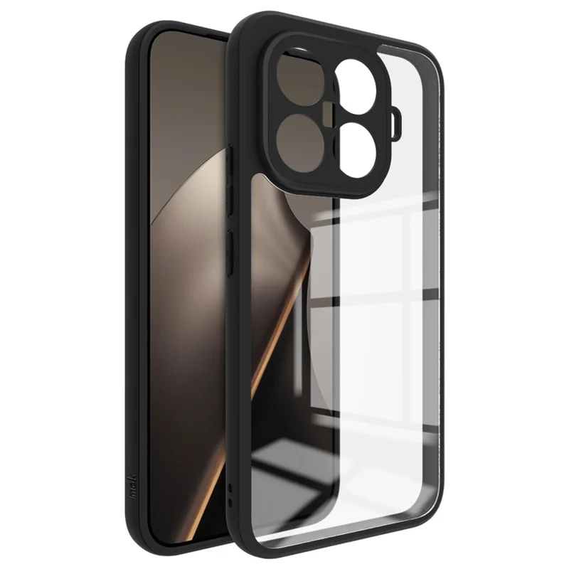 IMAK UX-9A Serie für Xiaomi 15T Pro Hülle Klare TPU PC Handyhülle mit verstärkten Ecken