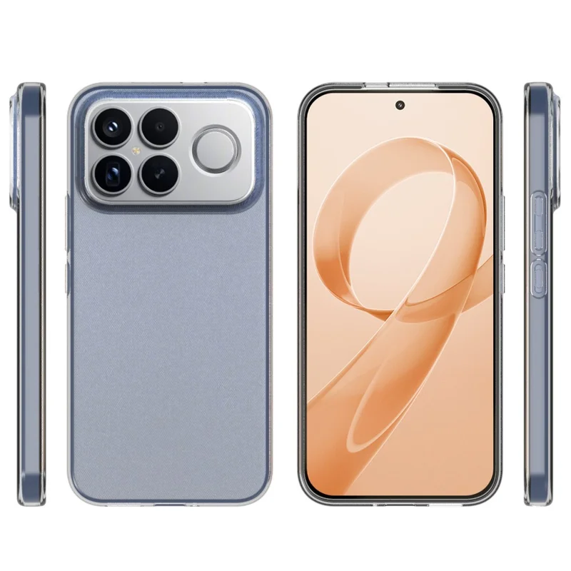 Groothandel voor Xiaomi Redmi K90 Pro Max 5G / Poco F8 Ultra hoesje Transparant watermerkbestendig TPU telefoon achterkant