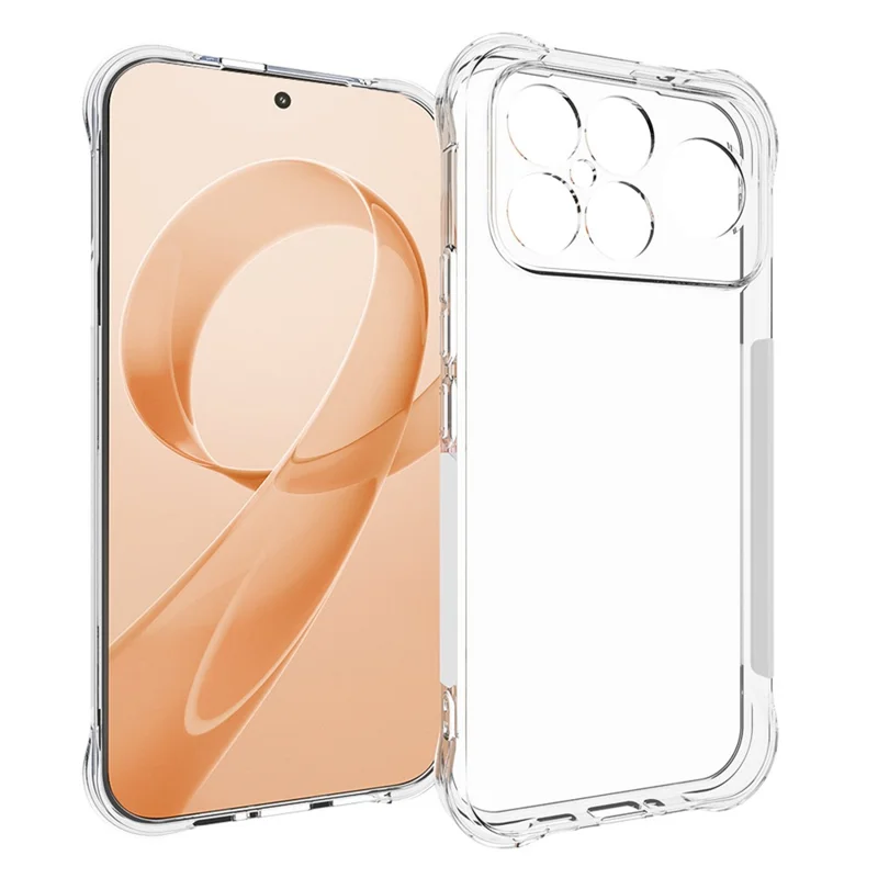 Bulk Purchasing For Xiaomi Redmi K90 Pro Max 5G / Poco F8 Ultra TPU Phone Case Non-Slip Transparent Mobile Phone Cover