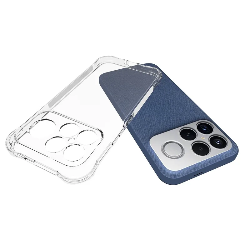Bulk Purchasing For Xiaomi Redmi K90 Pro Max 5G / Poco F8 Ultra TPU Phone Case Non-Slip Transparent Mobile Phone Cover