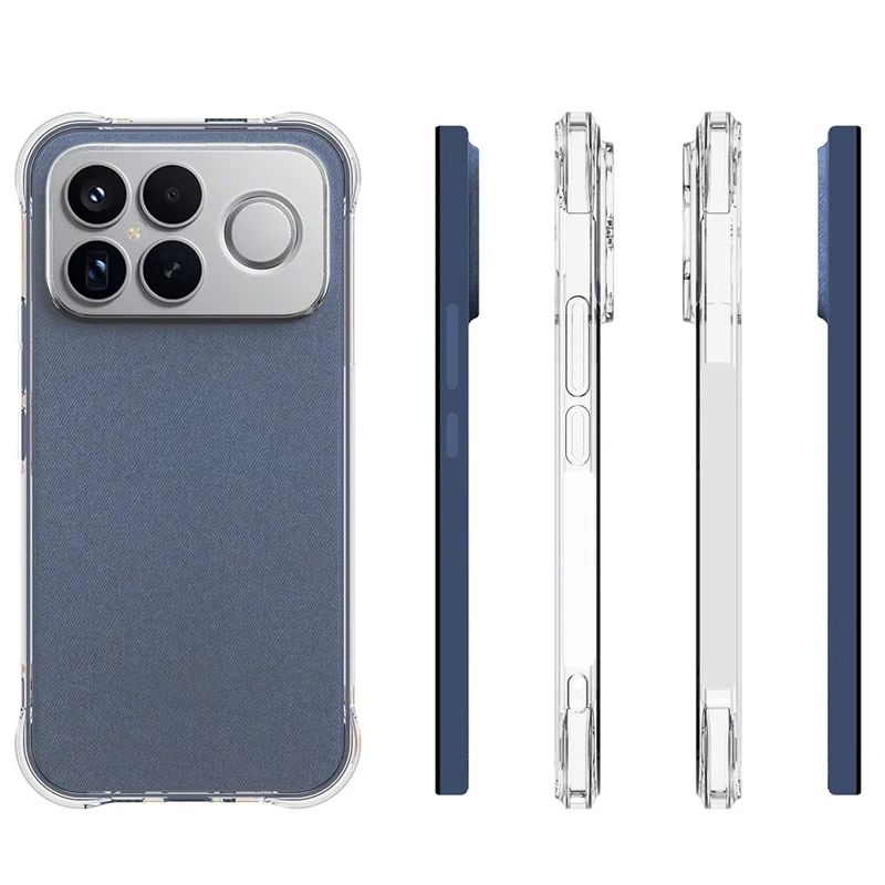 Bulk Purchasing For Xiaomi Redmi K90 Pro Max 5G / Poco F8 Ultra TPU Phone Case Non-Slip Transparent Mobile Phone Cover