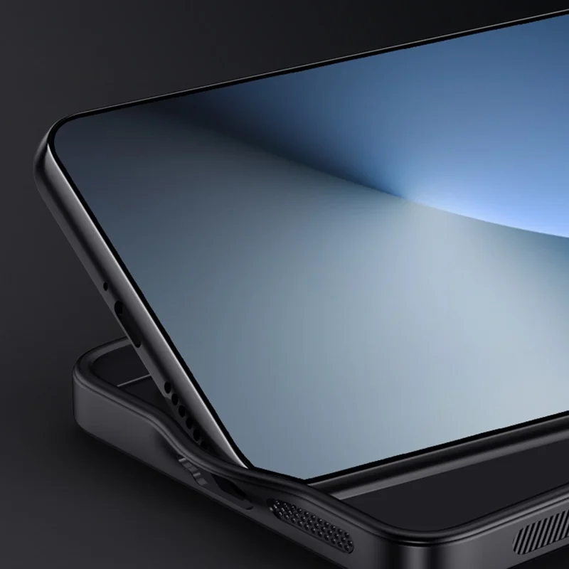 Obudowa do Honor Magic8 Pro 5G z drewnianym wzorem, powłoka z tworzywa PC i TPU, pokryta sztuczną skórą PU - Czarny