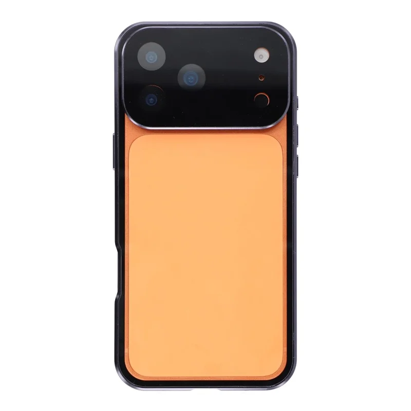 iPhone 17 Pro Hülle Anti-Spion Doppelseitiges gehärtetes Glas + Magnetischer Metallrahmen Handyhülle - Lila