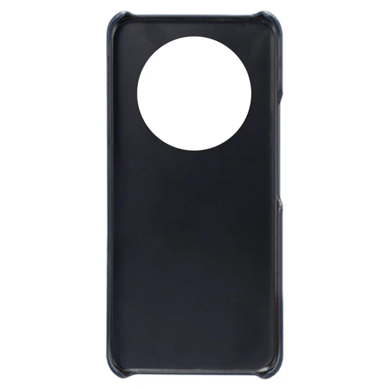 For Honor X40 5G / X9a 5G / Magic5 Lite 5G PU Leather + Hard PC Protective Shell Calf Texture Ultra-Thin Fingerprint-Proof Phone Case - Blue