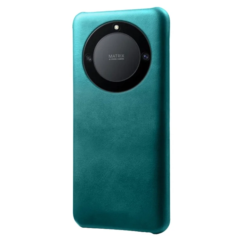 Voor Honor X40 5G / X9a 5G / Magic5 Lite 5G PU-leer + harde PC-beschermhoes Kalfstextuur Ultradun vingerafdrukbestendig telefoongehaaes - Groen