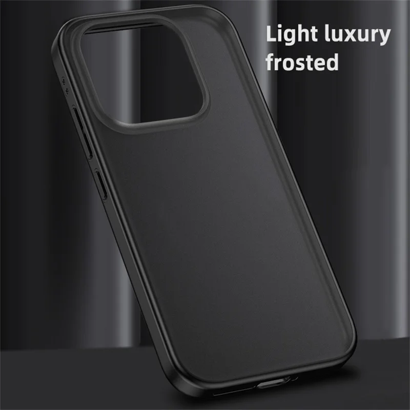 For Xiaomi 17 Case Airbag Anti Drop TPU PC Phone Back Cover - Matte Black