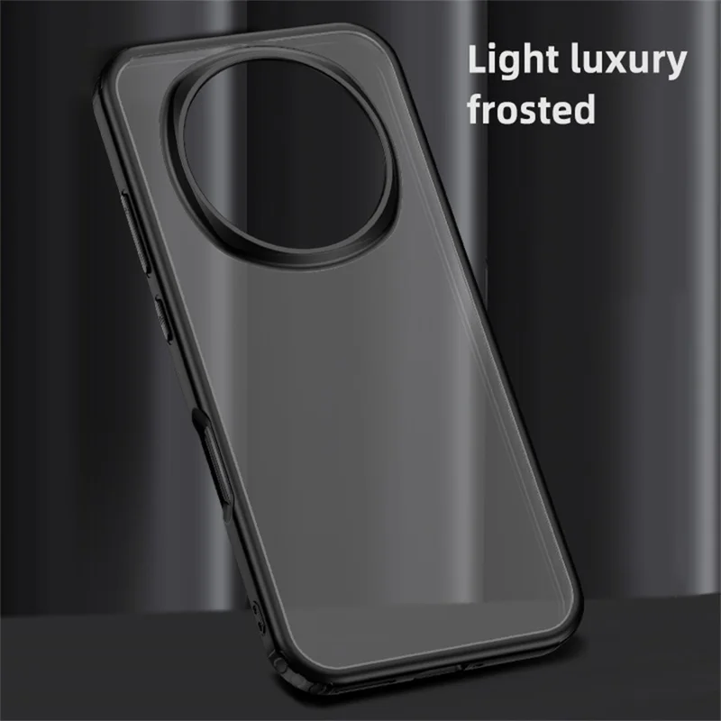 For Honor Magic8 Pro 5G Case Airbag Anti Drop TPU PC Phone Back Cover - Matte Black