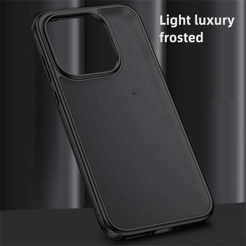 For OnePlus 15 5G Case Airbag Anti Drop TPU PC Phone Back Cover - Matte Black