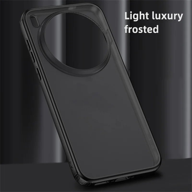 For vivo X300 5G Case Airbag Anti Drop TPU PC Phone Back Cover - Matte Black
