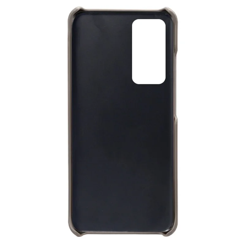 For Xiaomi Redmi K50 Ultra 5G / 12T 5G / 12T Pro 5G Dual Card Slots Phone Case PU Leather Coated Hard PC Scratch Resistant Cover - Grey