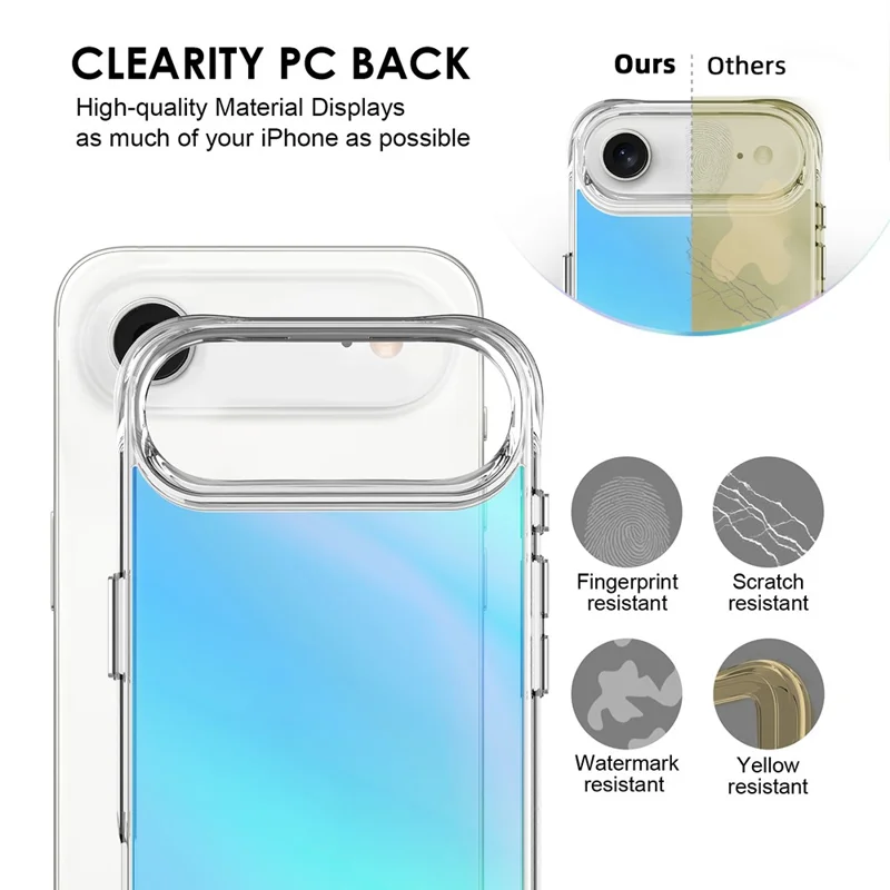 Массовая закупка для iPhone Air Case Electroplated TPU + PC Protective Cover - Синий