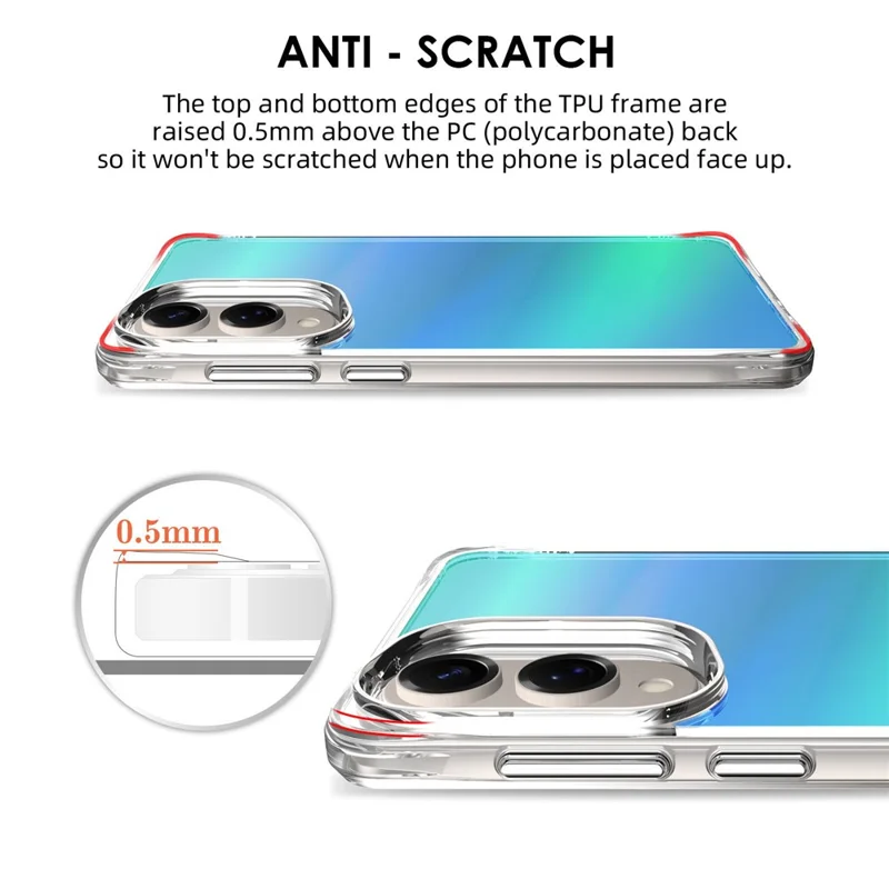 Compra al por mayor de la funda protectora Samsung Galaxy S25 Edge, de TPU electrochapado + PC - Azul