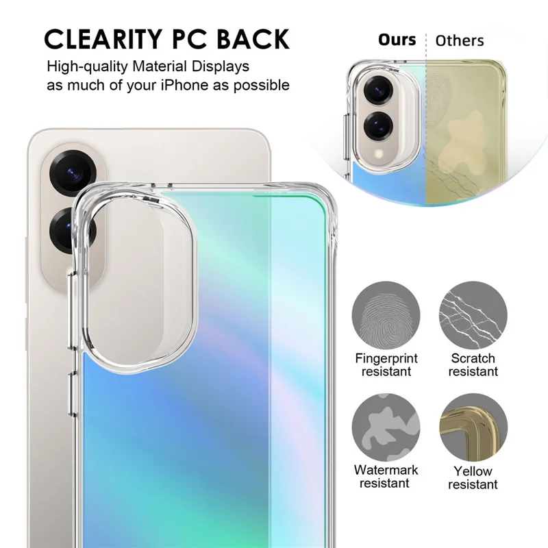 Compra al por mayor de la funda protectora Samsung Galaxy S25 Edge, de TPU electrochapado + PC - Azul