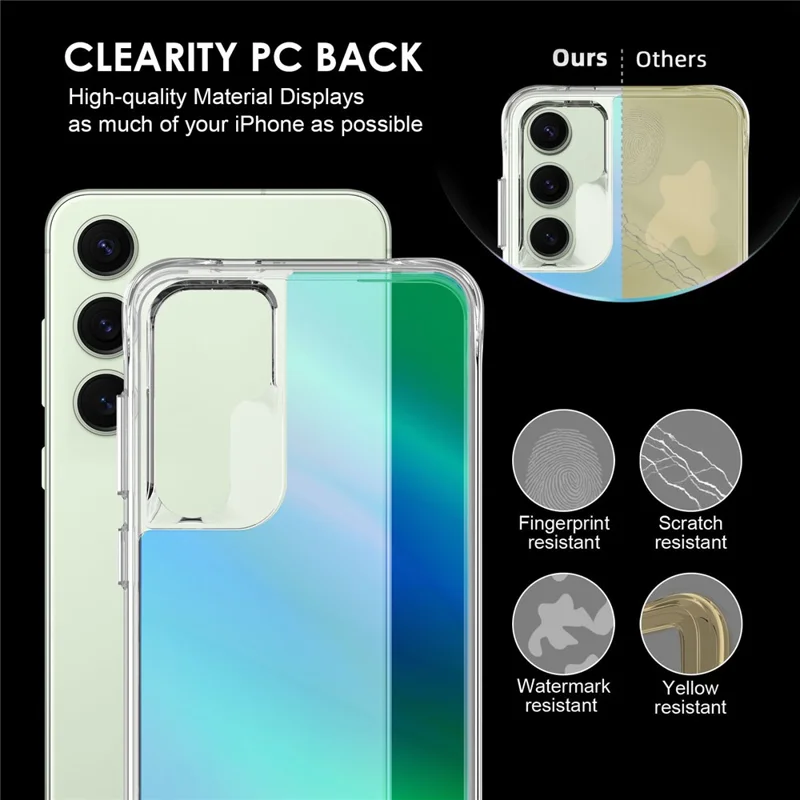 Groothandel voor Samsung Galaxy S25 FE hoesje Geëlokteer TPU + PC beschermlaag - Blauw