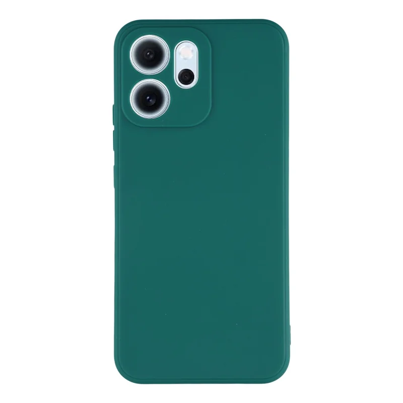 Capa para Oppo Reno14 F 5G - Verde Exército, com Recortes Precisos e Bordas Retas, Proteção Contra Choques em TPU