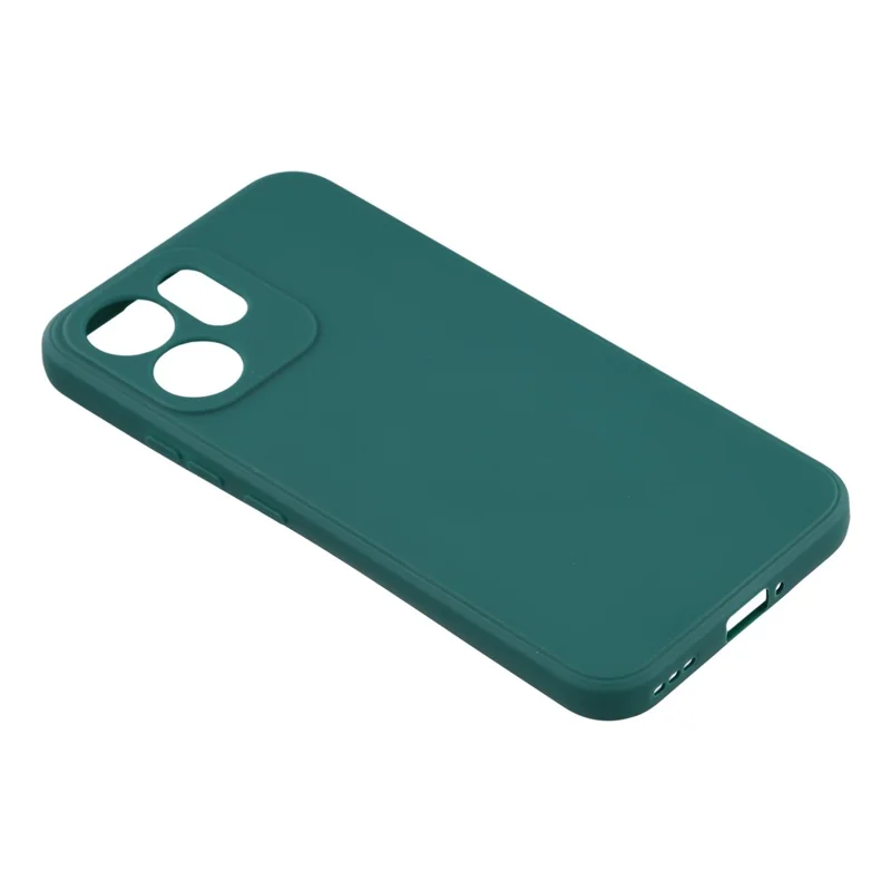 Capa para Oppo Reno14 F 5G - Verde Exército, com Recortes Precisos e Bordas Retas, Proteção Contra Choques em TPU