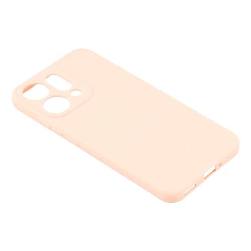 Capa para Oppo Reno14 5G (Global) - Cortes Precisos, Borda Reta, Capa de Telefone à Prova de Choque em TPU - Rosa