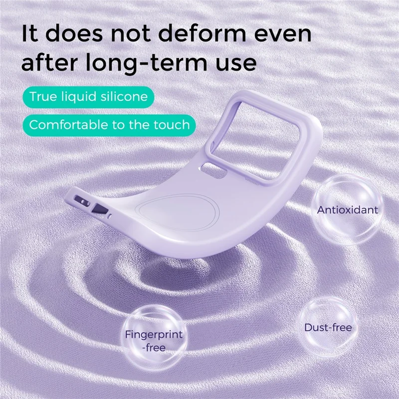 ABEEL For Xiaomi 17 Pro Magnetic Case Skin Touch Liquid Silicone Phone Back Cover - Black