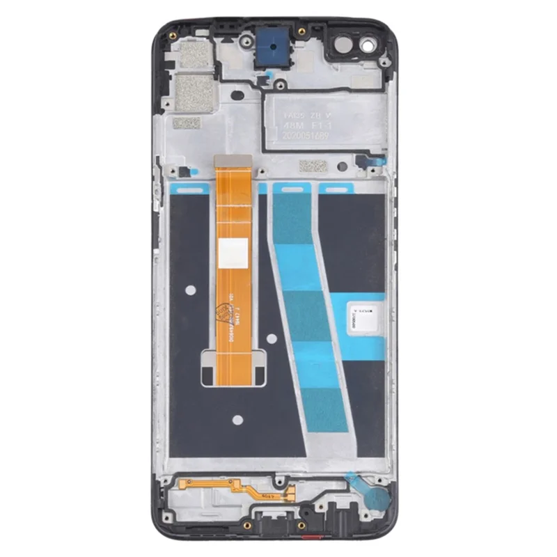 Per Oppo A72 Grade B LCD Screen and Digitizer Assembly + Frame Replacement Part (senza Logo)