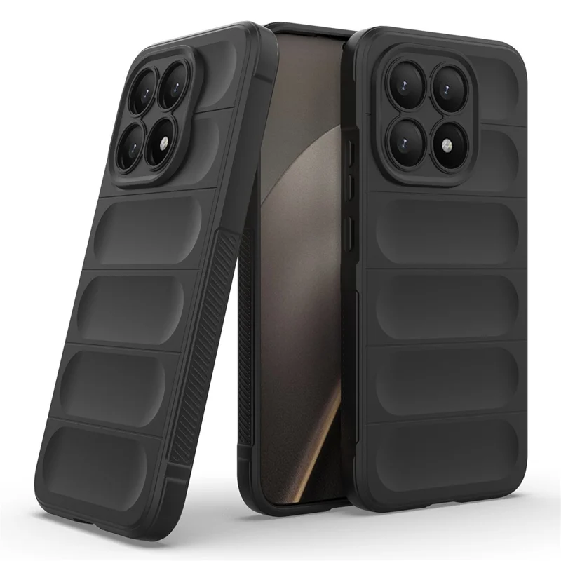 Чехол Xiaomi 15T Anti-Drop Soft TPU Rugged Phone Back Cover - Черный