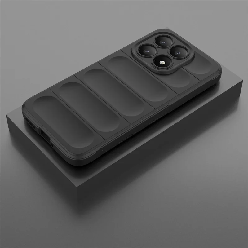 Чехол Xiaomi 15T Anti-Drop Soft TPU Rugged Phone Back Cover - Черный