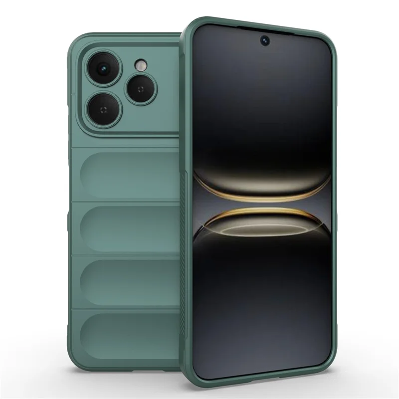 Étui TECNO Spark 40 4G Anti-Drop Soft TPU Rugged Coque de téléphone - Vert