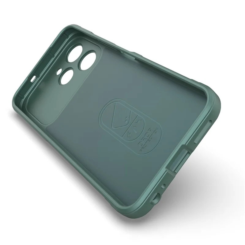 Étui TECNO Spark 40 4G Anti-Drop Soft TPU Rugged Coque de téléphone - Vert