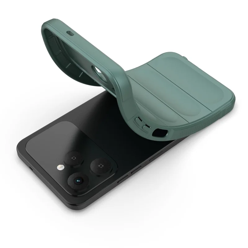 Étui TECNO Spark 40 4G Anti-Drop Soft TPU Rugged Coque de téléphone - Vert