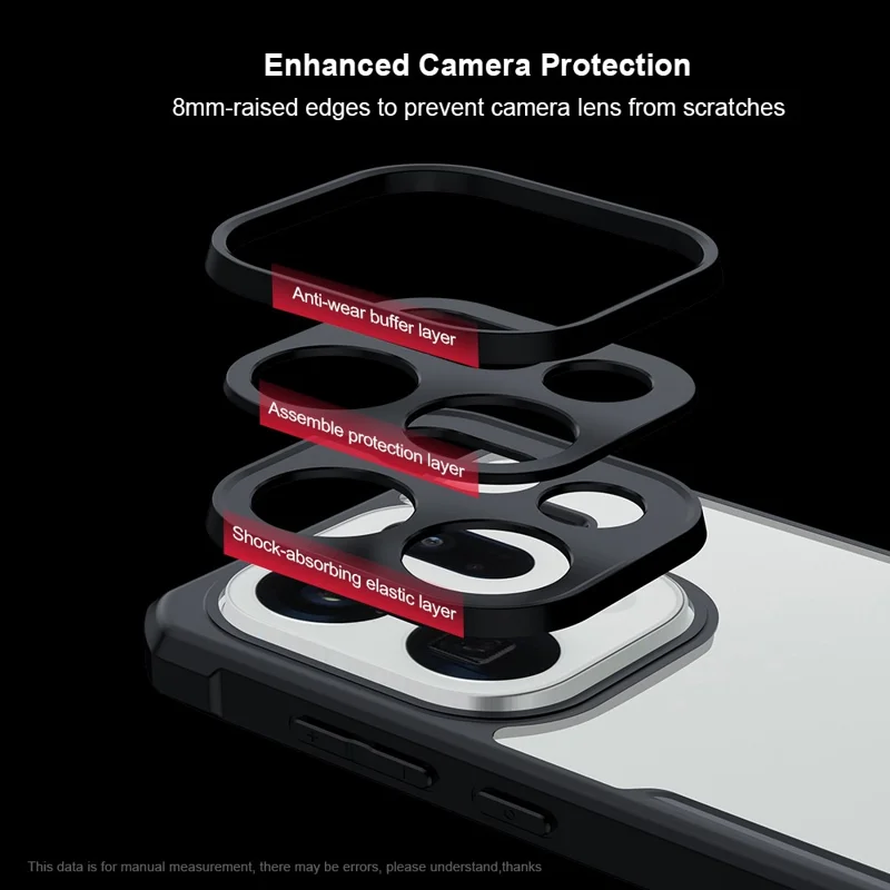 XUNDD Para Oppo Find X9 Pro 5G Funda Resistente a Golpes TPU + Cubierta Trasera Acrílica Transparente