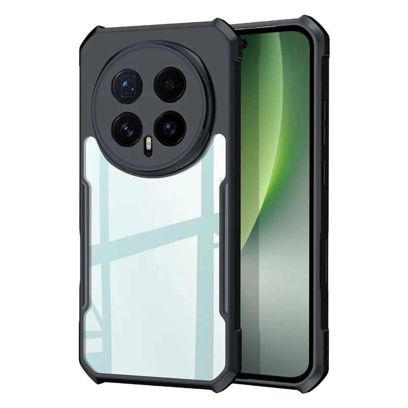 XUNDD For Honor Magic8 5G Funda Resistente a Golpes TPU + Cubierta Trasera de Acrílico Transparente para Teléfono