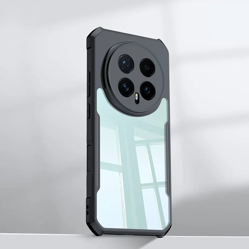 XUNDD For Honor Magic8 5G Funda Resistente a Golpes TPU + Cubierta Trasera de Acrílico Transparente para Teléfono