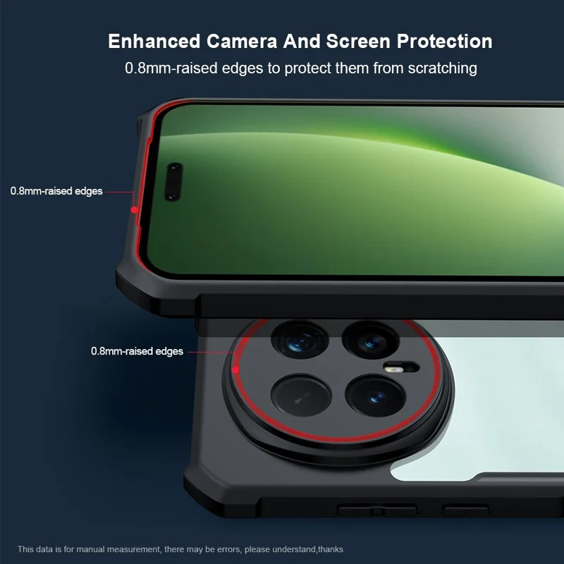 XUNDD For Honor Magic8 Pro 5G Case Dropproof TPU + Acrylic Clear Back Phone Cover