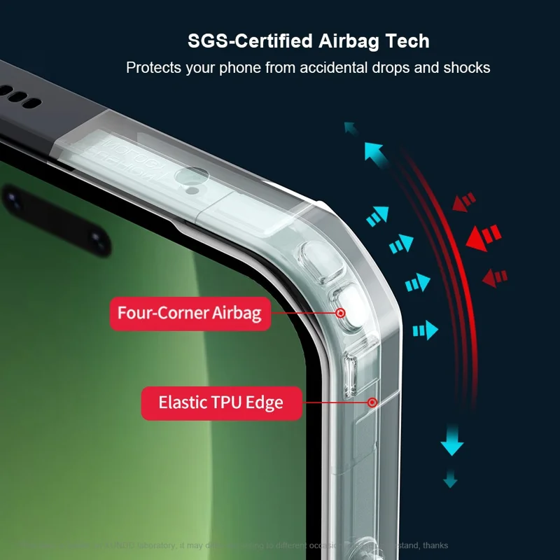 XUNDD For Honor Magic8 Pro 5G Case Dropproof TPU + Acrylic Clear Back Phone Cover