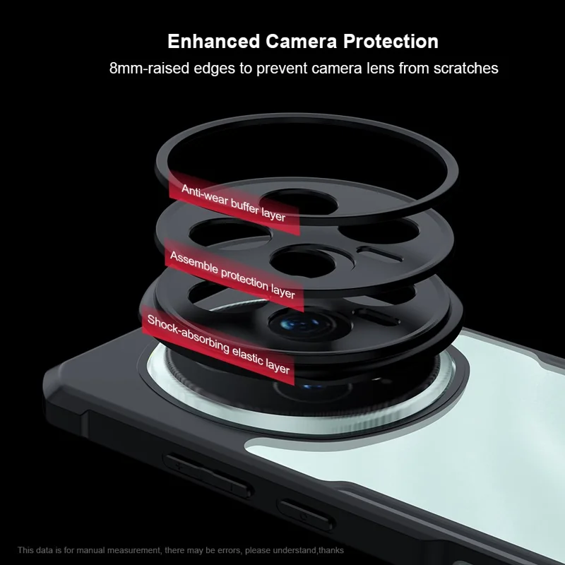 XUNDD For Honor Magic8 Pro 5G Case Dropproof TPU + Acrylic Clear Back Phone Cover