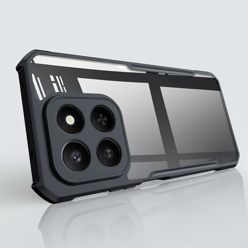 XUNDD For Honor X7d 4G / 400 Smart 5G Case Dropproof TPU + Acrylic Clear Back Phone Cover