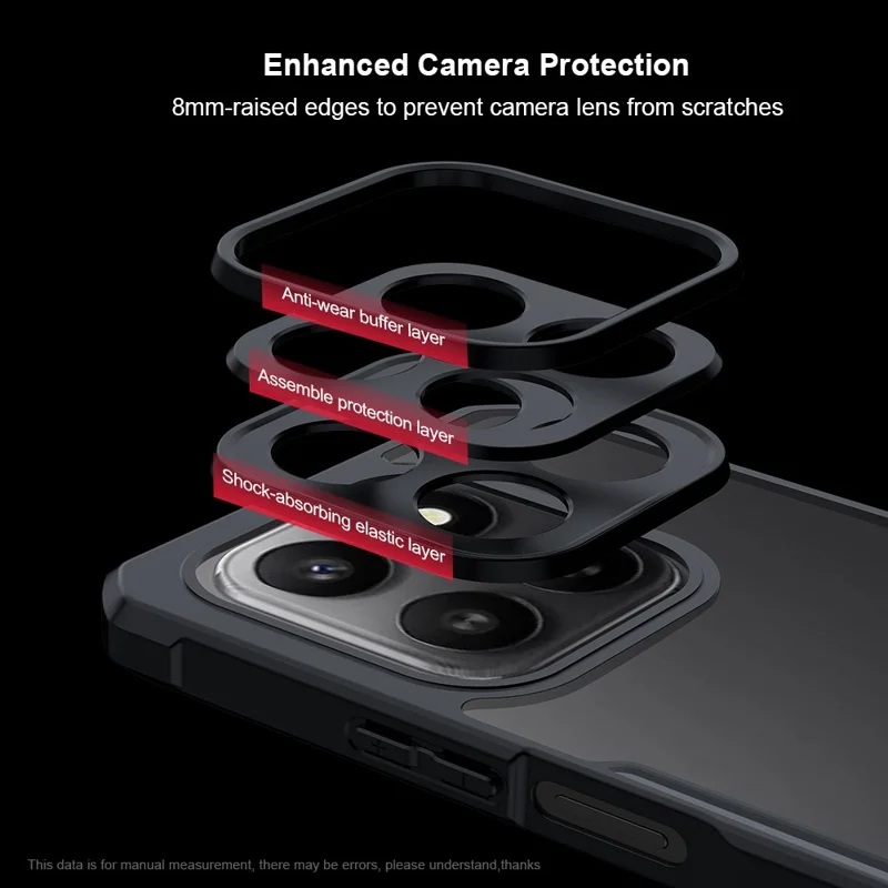 XUNDD For Honor X7d 4G / 400 Smart 5G Case Dropproof TPU + Acrylic Clear Back Phone Cover