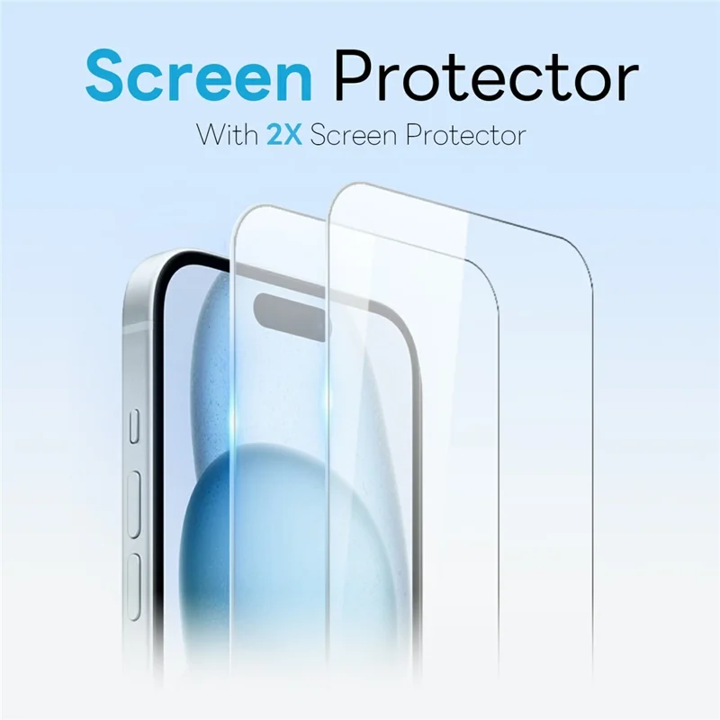 Conjunto NORTHJO 5 em 1 para iPhone 15 Plus Capa Magnética PC + Capa de Telefone TPU com 2 Protetores de Tela Frontal + 2 Películas de Lente