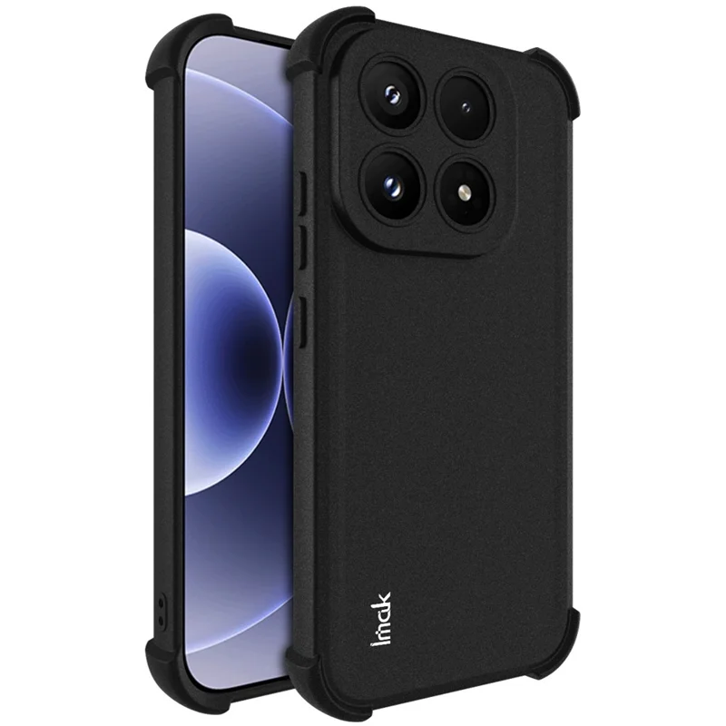 Custodia IMAK per Xiaomi 17 Cover Telefono TPU Protezione Antiurto Airbag - Nero Opaco